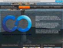 Tablet Screenshot of offshore-oils.com